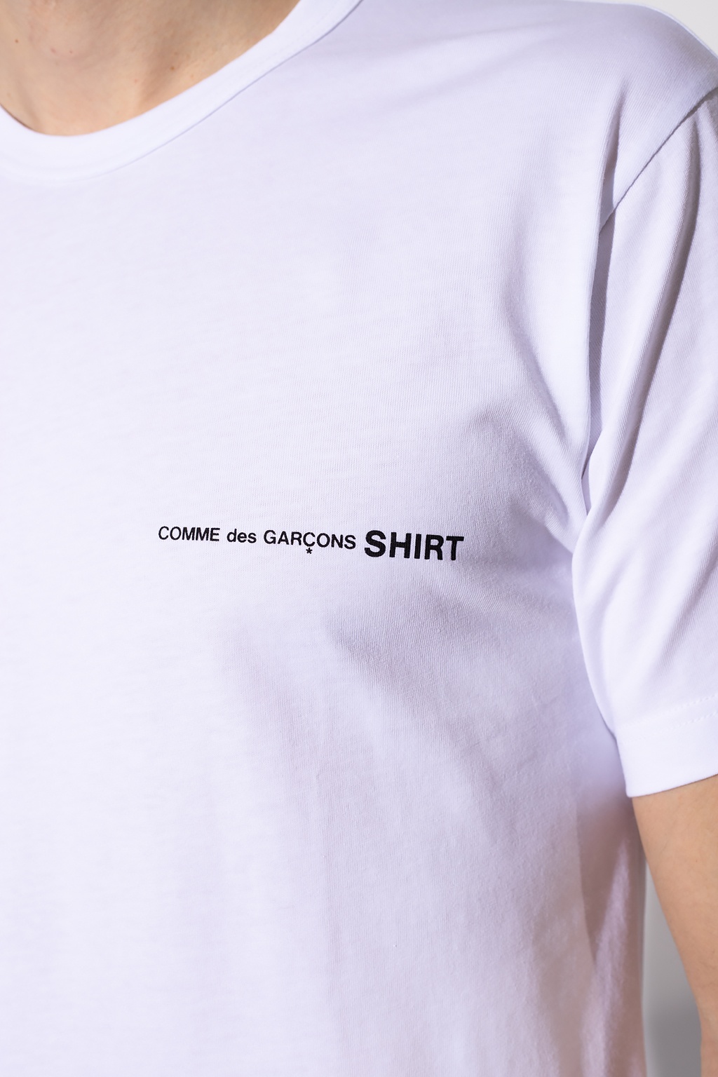 Comme des Garcons Shirt womens knit logo sweaters